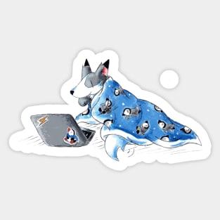 Cozy Browsing Sticker